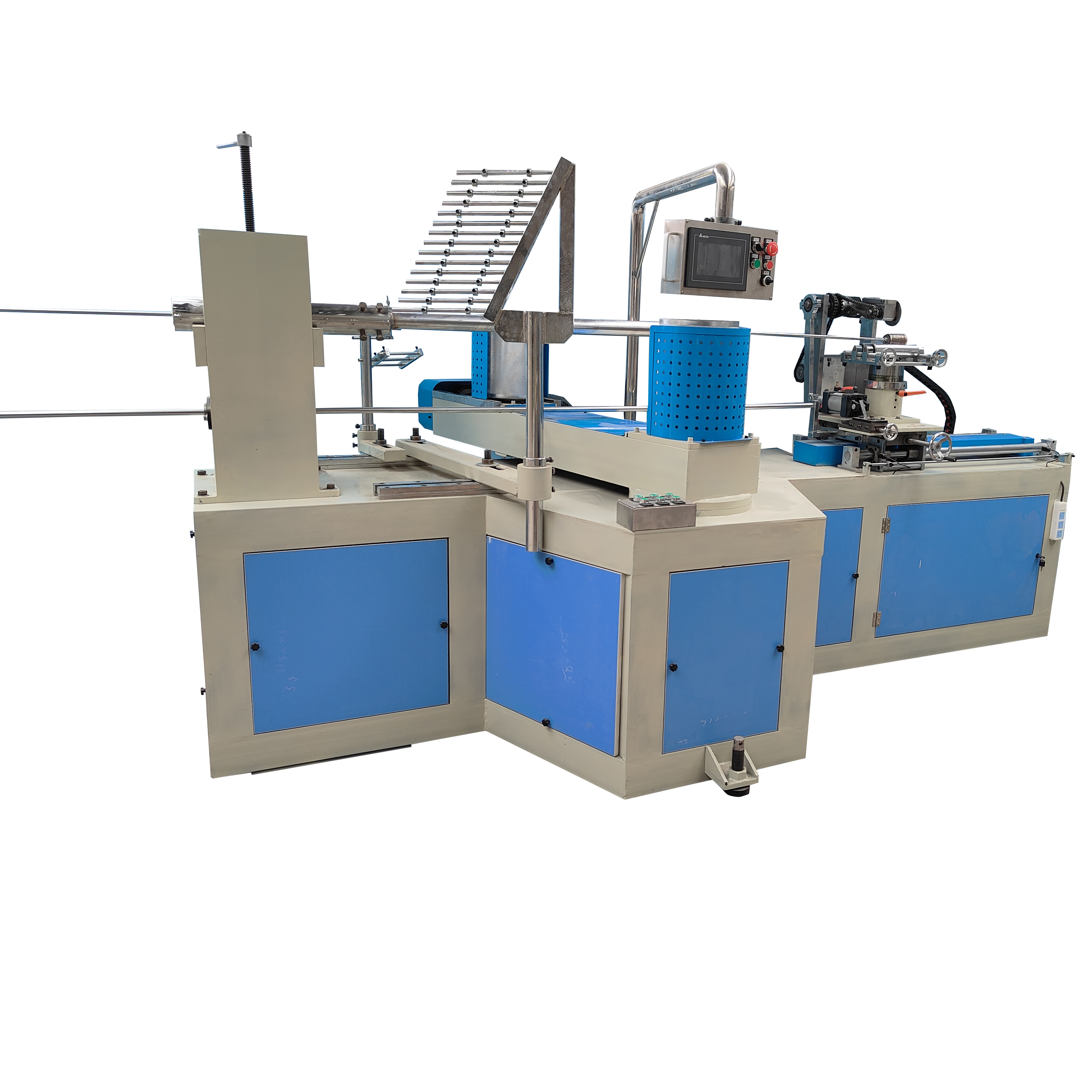 紙管機操作流程文字描述